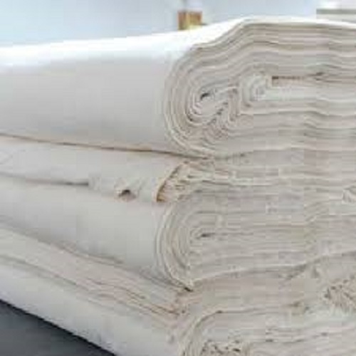 Tear Resistance Soft Texture White Plain Cotton Fabrics For Curtains Scarves And Drapes Density: 1 Gram Per Millilitre (G/Ml)