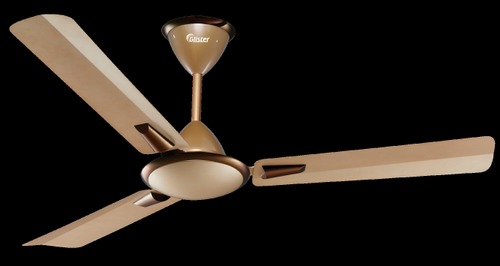 Air Cooling Golden Color Ceiling Fan 75 Watt With 3 Steel Blades Blade Diameter: 1200 Millimeter (Mm)