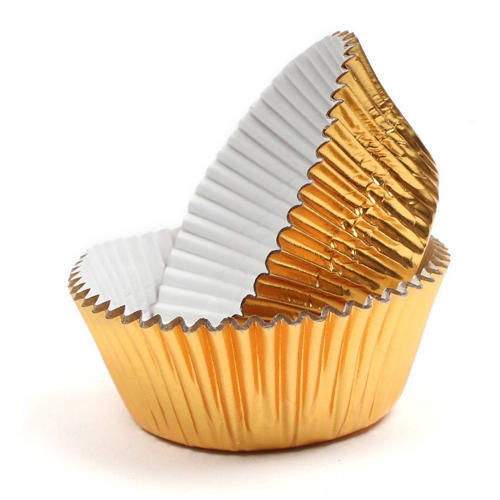 Disposable And Eco Friendly Good Quality Paper Golden Muffin Cake Cup