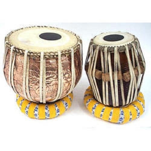 Indian Musical Instrument Wooden Silver Tabla For Beginners And Students Application: Professional Singing