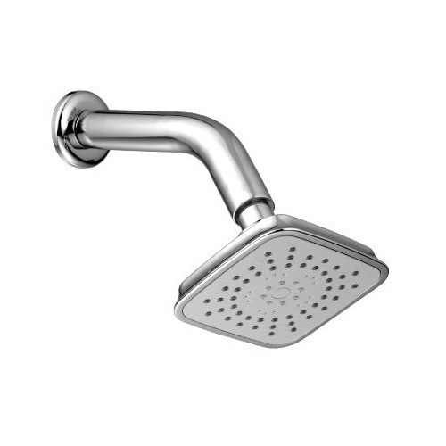 Stainless Steel Wall Mounted Bathroom Shower Size: 4X4