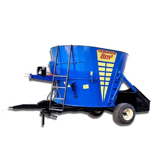 Semi Automatic Tmr Silage Mixer Wagon With Maximum Lifting Load Capacity Of 500kg