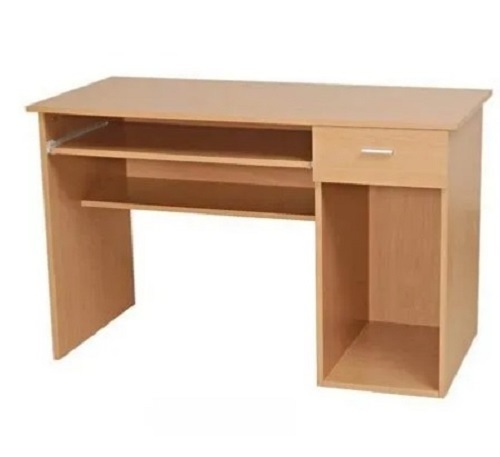 75 Cm Height 105 Cm Width Modern Rectangular Solid Wood Computer Table