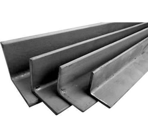 Silver Construction Of Buildings And Structures L Shaped Mild Steel Angle Bar 