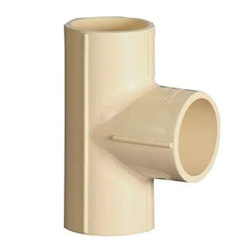 Cpvc Plastic Equal T For Pipe Fitting With Diameter 1 -2 Inch