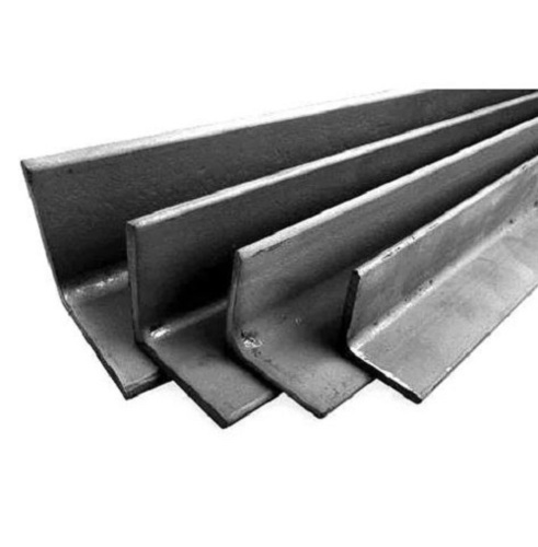 L Shaped Mild Steel Angle Bar For Construction Application Capacity: 60 Kg/Hr