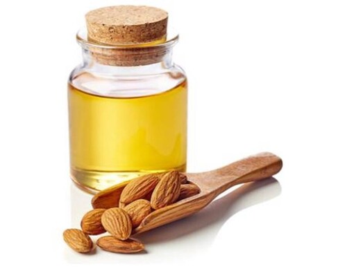 Pale Yellow Cold Pressed Almond Oil, No Added Chemical