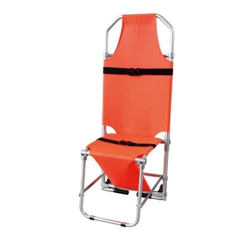 Fold-Able Rails 120X50X140 Mm 15 Kg Stainless Steel Hospitalized Patients Evacuation Chairs