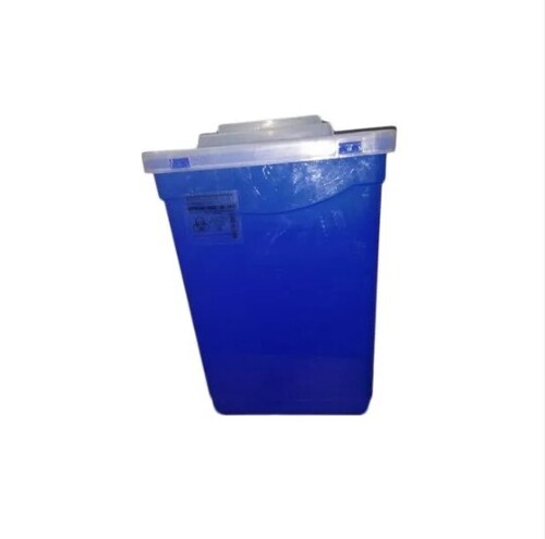 Puncture-resistant Hard Plastic Bio Medical Waste Container Application: Hospital