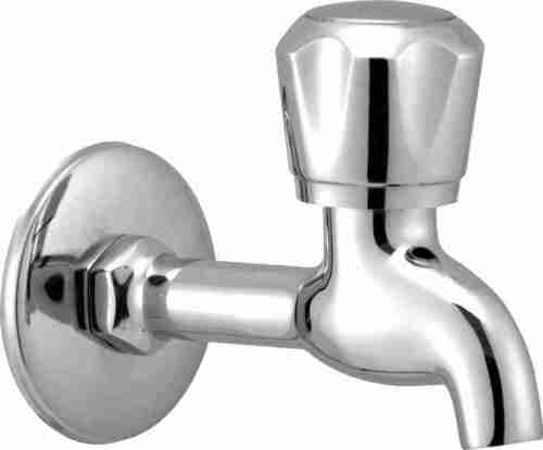 Silver Color Round Shape Bathroom Tap For Bathroom Fitting