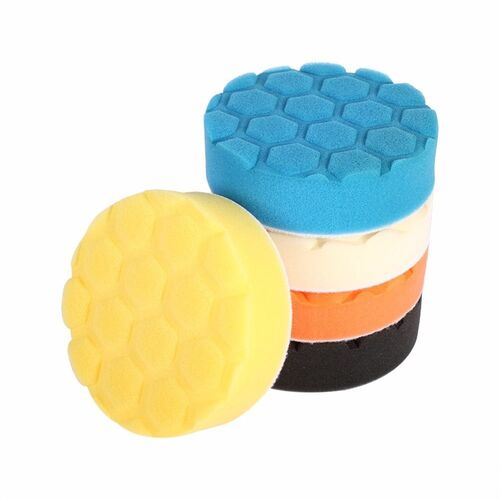 Eco Friendly Durable Multi-Color Sponge Polishing Pads