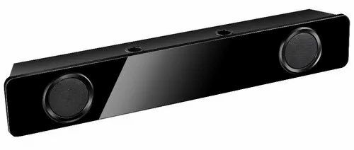 Black Color Rectangular Shape Sound Bar For Home Theatre