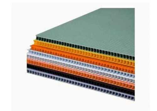 Pp Corrugated Sheets - Color: Multicolour