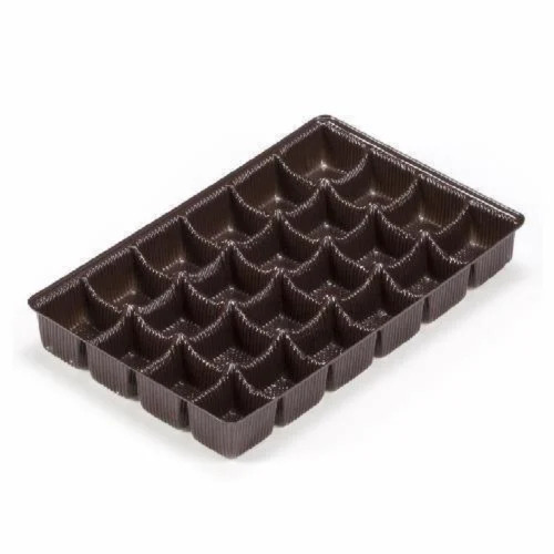 Eco Friendly Durable Chocolate Packaging Tray