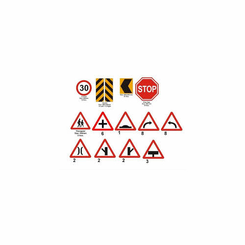 Safety Sign Board - Customized Square and Rectangular Designs | Easy to Fit, Ideal for Office and Roadside Safety