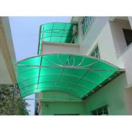 Green Fibre Roof Sheets - Pattern: Na