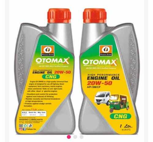 Cng Gas Engine Oil - Color: Gold