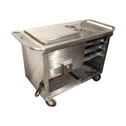 Gray Snack Trolley