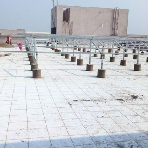 Rooftop Solar Panel Mounting Structure