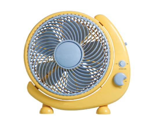 Table Installed Air Cooling Shockproof Plastic Electric Table Fan  Blade Diameter: 10 Inch (In)