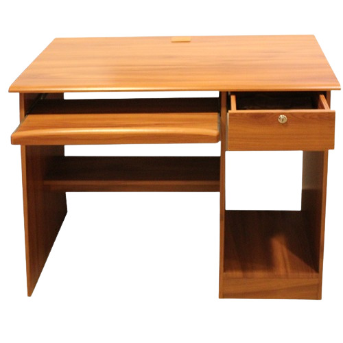 4x2 Foot 50 Kilograms Polished Finish Oak Solid Wood Computer Table Carpenter Assembly