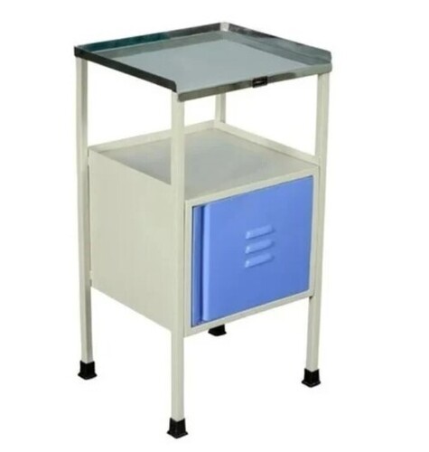 400L x 400W x 810H mm Size Mild Steel Bedside Hospital Locker