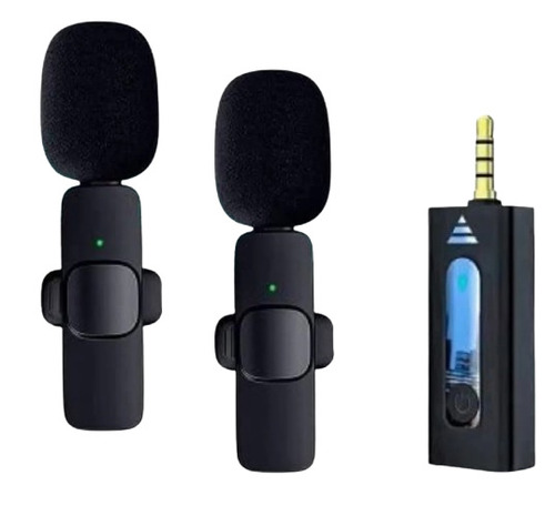 K35 Dual Wireless Lapel Microphone