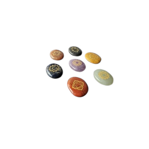 Natural Sevan Chakra Stone