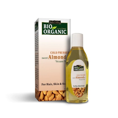 Hexane-Free Cold Pressed Almond Oil For Skin And Hair - 100/200 Ml Pack  Age Group: Adults