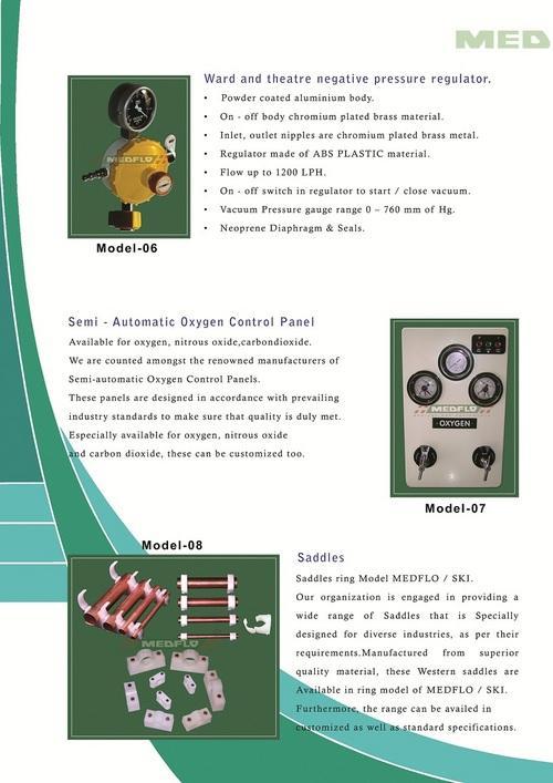 Semi - Automatic Oxygen Control Panel