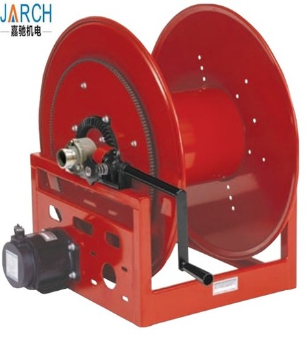 Red Power Electric Cable Reel