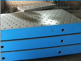 Cast Iron Rivet Welding Plates Application: Measuring Stations Are Accurate