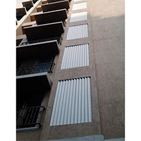 Upvc louver