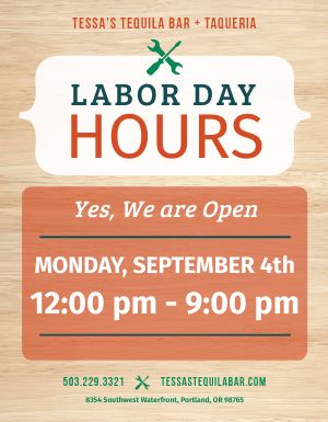 Labor Day Leaflet