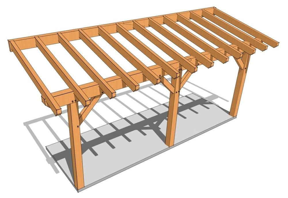 16x24 Timber Frame Shed Roof Plan Timber Frame Hq Tim - vrogue.co