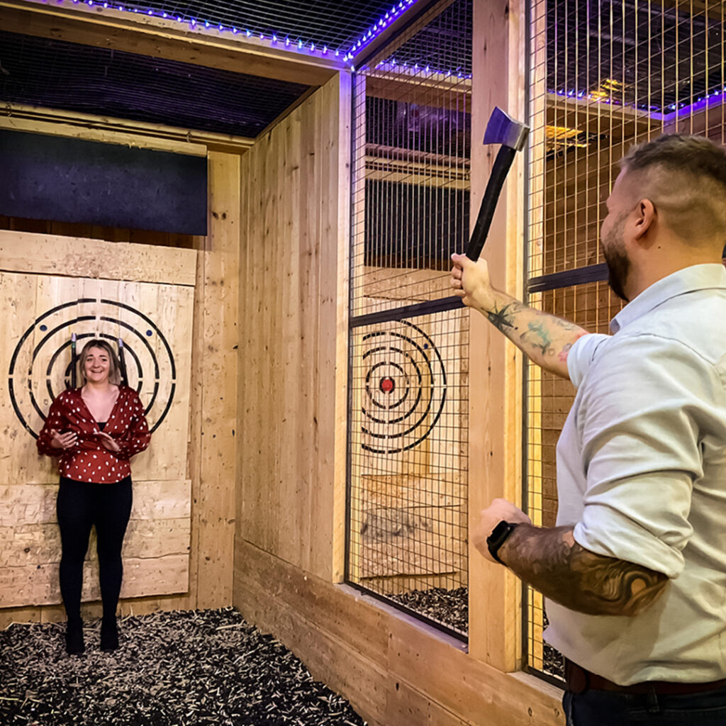 TimberVault, Axe Throwing, Plymouth