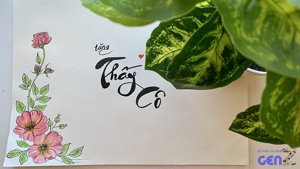 Trang trí viền báo tường: \