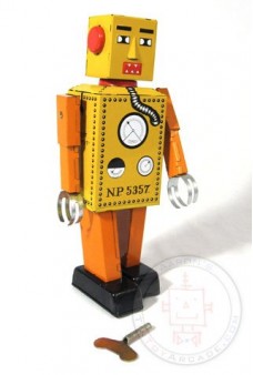 Lilliput Robot Large Tin Toy Windup