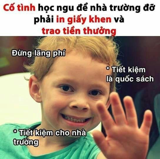 Anh hai nhat qua dat ve viec tiet kiem cua hoc sinh