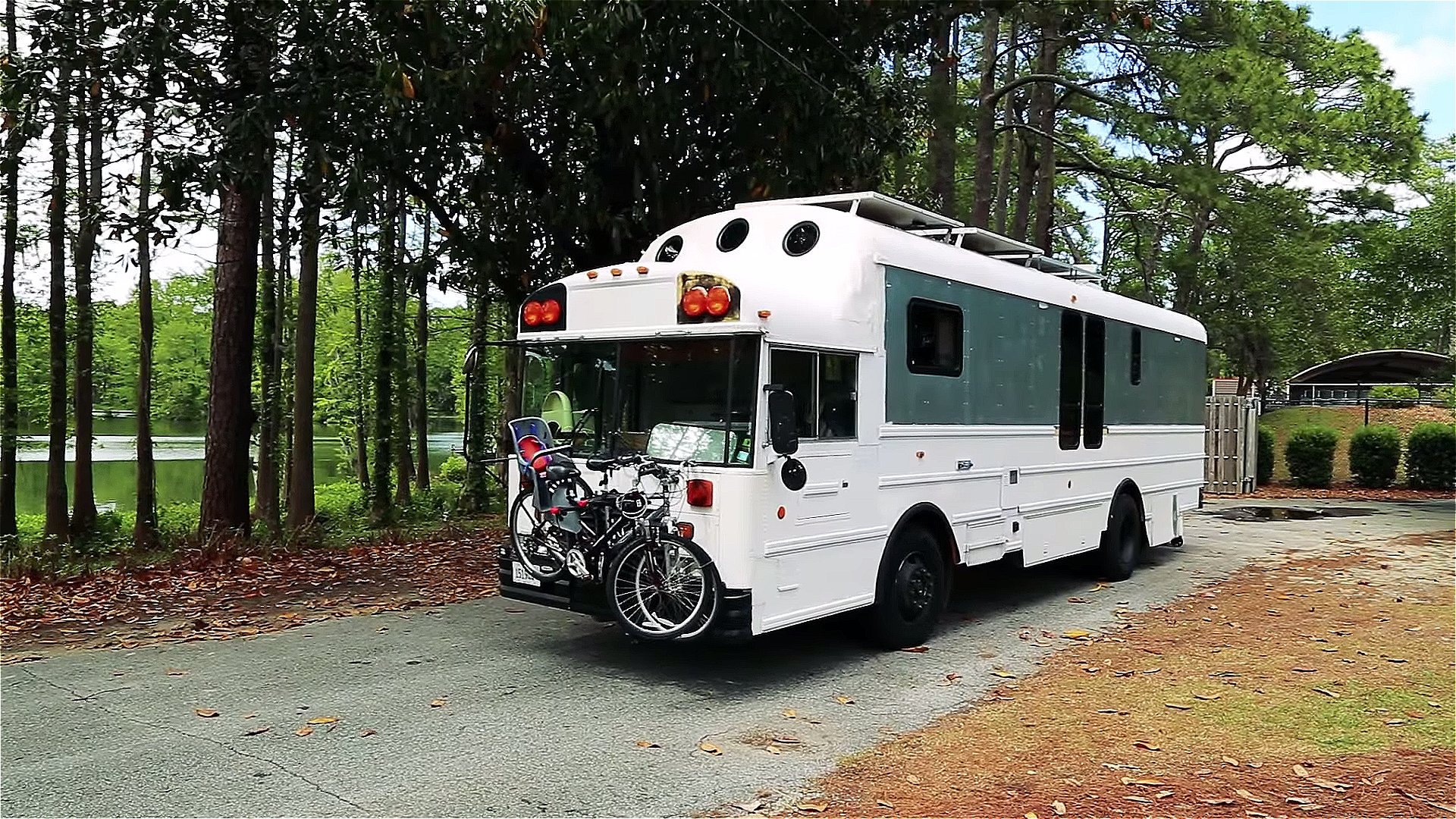 Bus Deck Converted School Bus School Bus Camper Schoo - vrogue.co