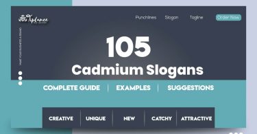 Cadmium Slogans