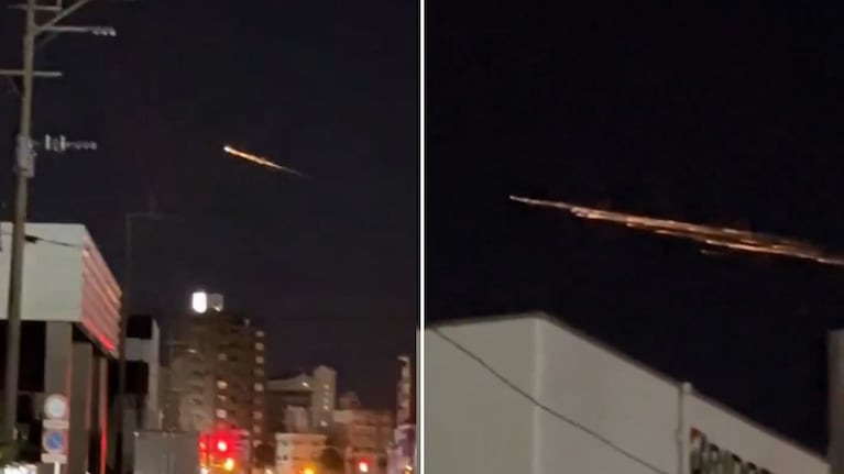 Un objeto luminoso fue avistado en el cielo de Japón y causó escalofríos