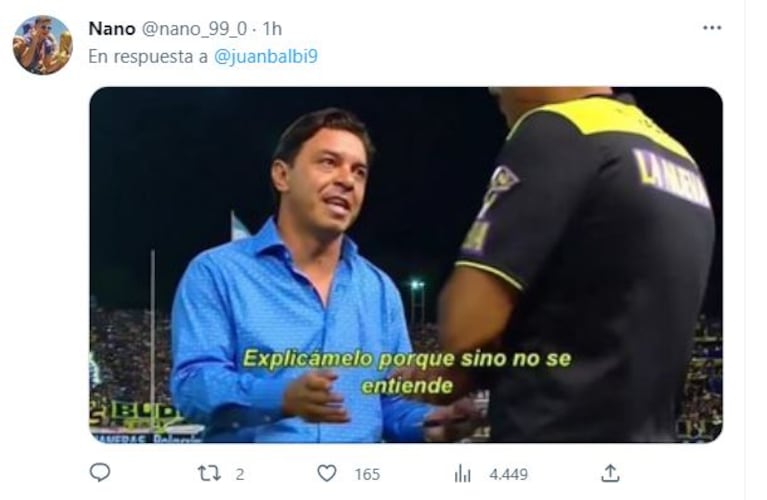 River puso su escudo en el césped del Monumental pero por una confusión explotaron los memes: “Arreglen eso”