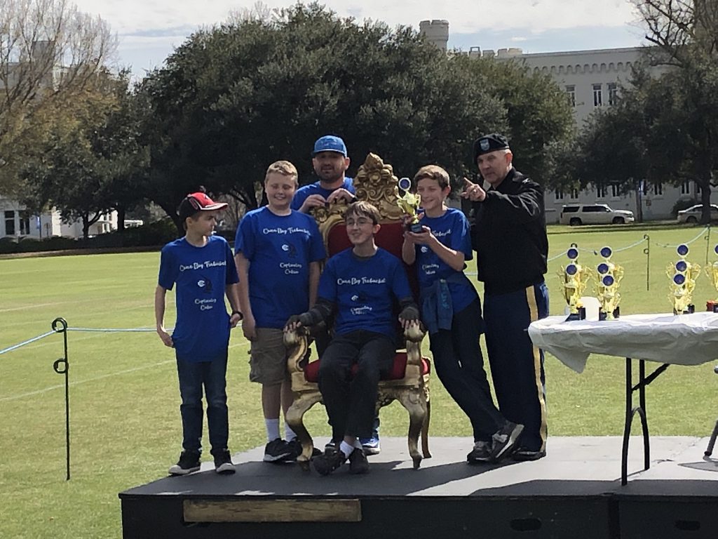 Cane Bay Middle School accepting Distance Award