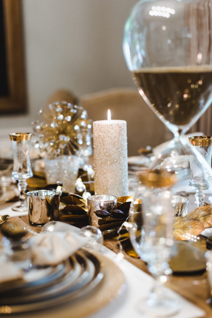 A Sparkly, Gold, and Glamorous New Year’s Eve Dinner - to have + to host