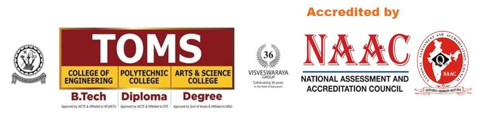 Toms College of engineering Logo