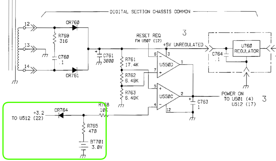 schematic of battery circuit