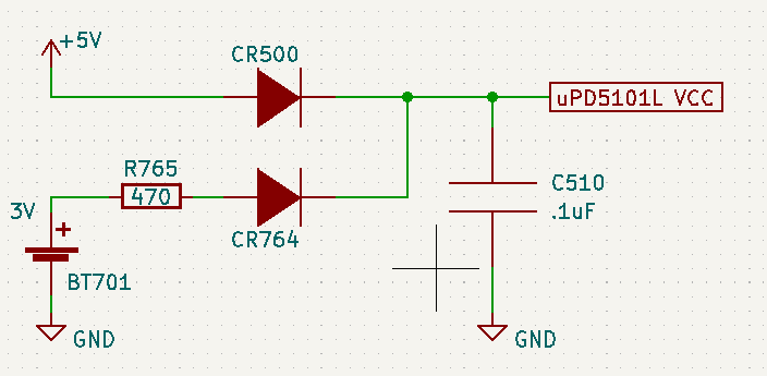 SRAM power schematic