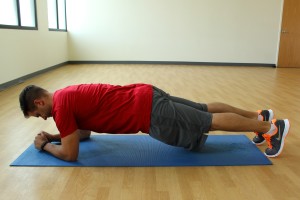 Forearm (low) plank