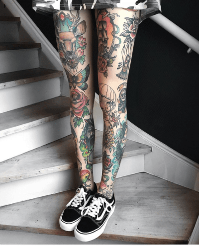 Leg Tattoo Design Ideas